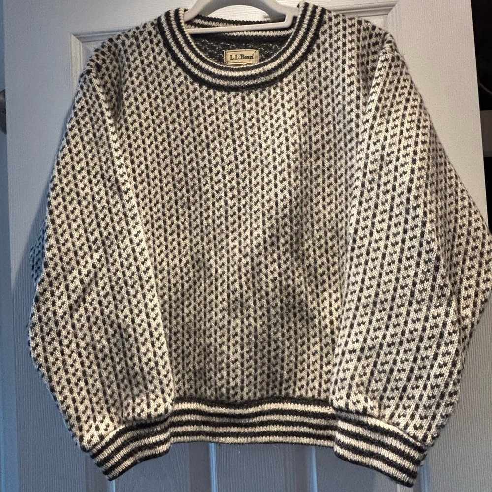 Vintage LL Bean fisherman sweater 🎣